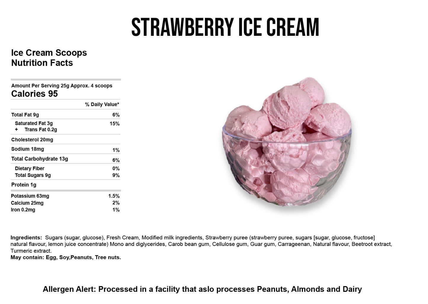 STRAWBERRY ICE CREAM