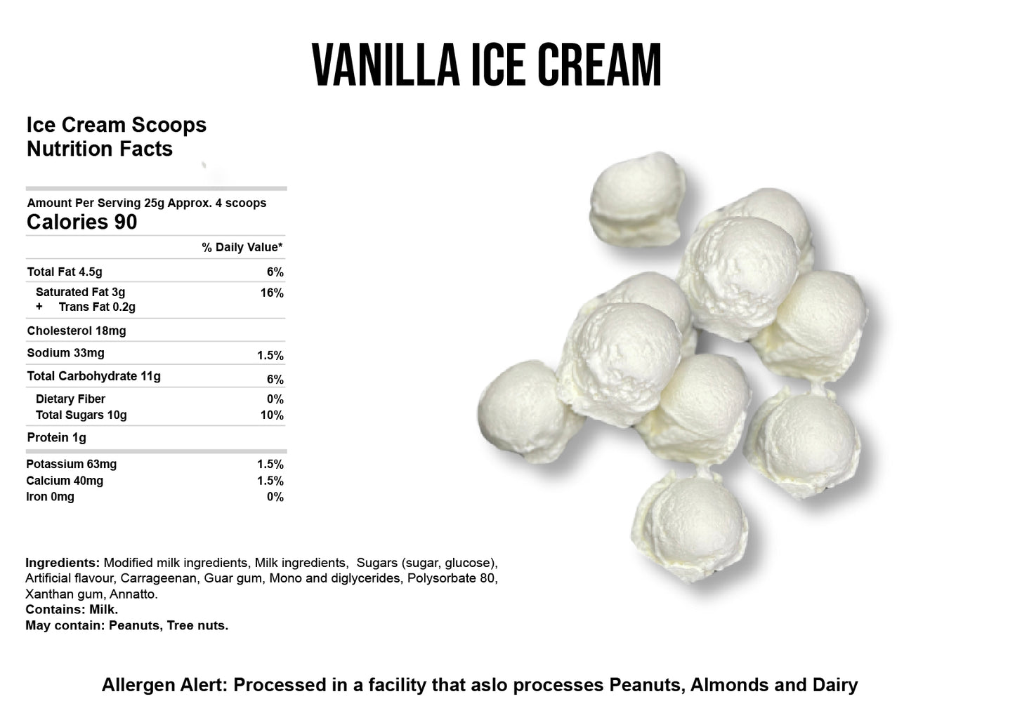 VANILLA ICE CREAM